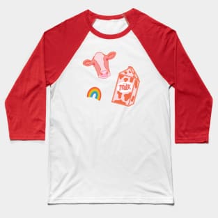 Milk Baseball T-Shirt